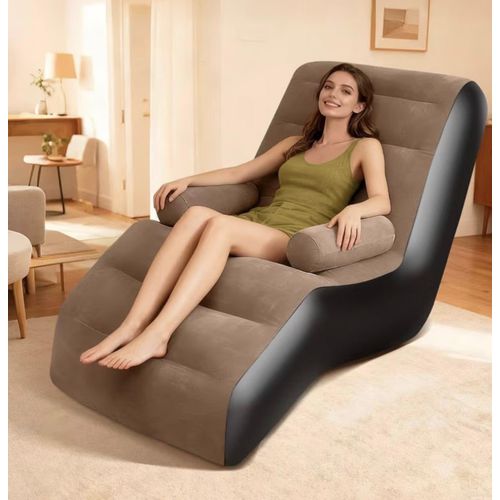 Inflatable Lounge Chair with Armrest