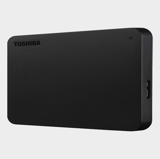 Toshiba Canvio Basics 2TB External Hard Drive - Black