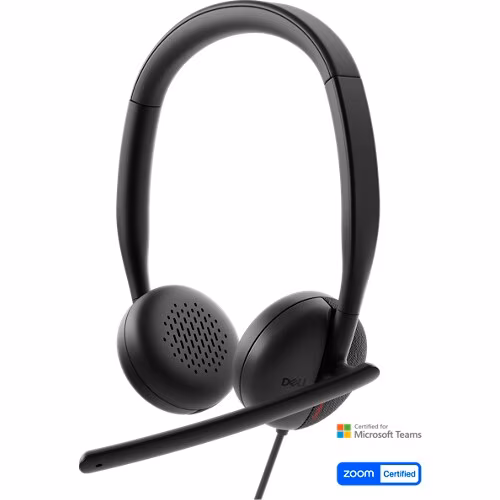Dell Wired Headset - Black