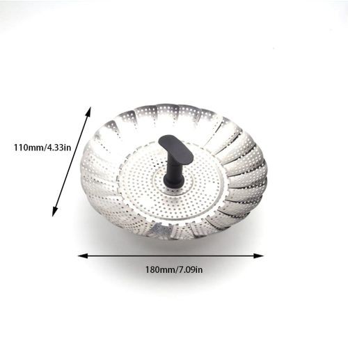 Folding Steamer Cookware Kitchen Durable Steamer Rack Pot Steaming Tray Stand