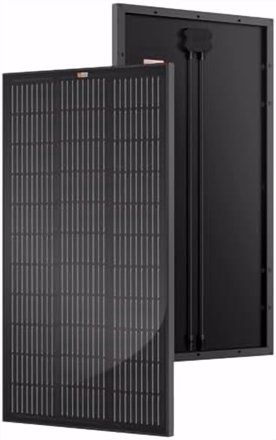 Solar Panel 100W 12V Monocrystalline - Black