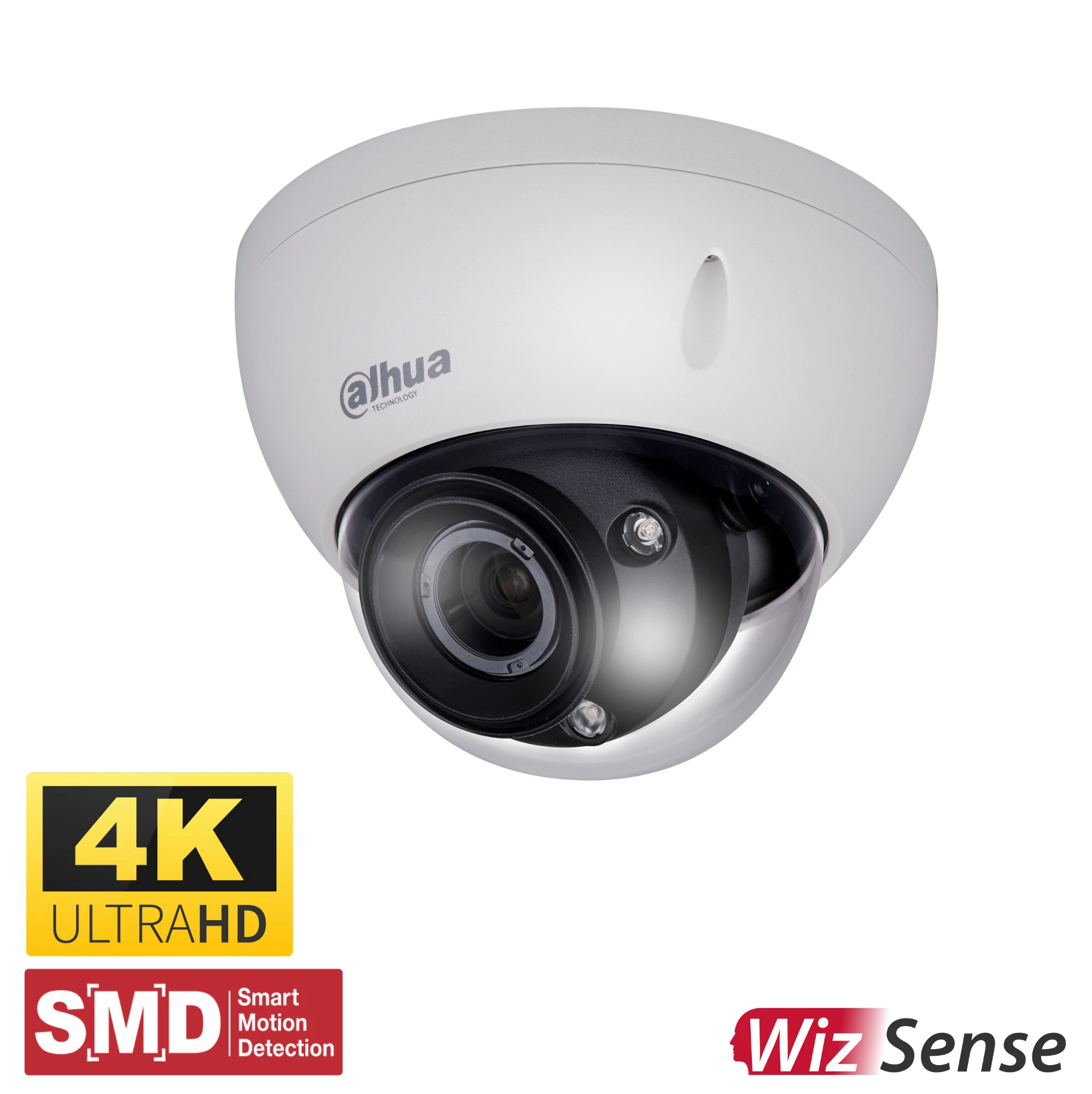Dahua 8MP Dome Camera - White