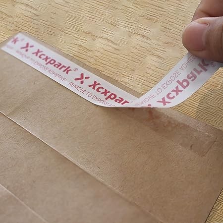 100 Qty Printable A7 Invitation Envelopes 5.25X7.25 inches Cards, Self Seal 120GSM Brown Kraft Paper Envelopes for Invitations, Papers, Photos, Documents, Wedding, Baby Shower, Easy to Seal