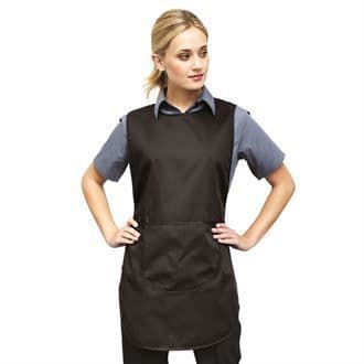 Branded Long-Length Tabard Apron with Logo – Extra Coverage for Tall Staff thumbnail