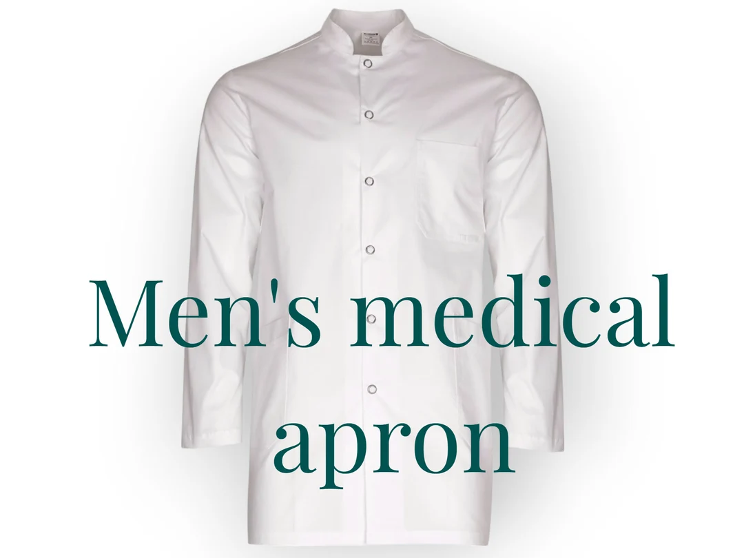 Branded Long-Length Tabard Apron with Logo – Extra Coverage for Tall Staff thumbnail
