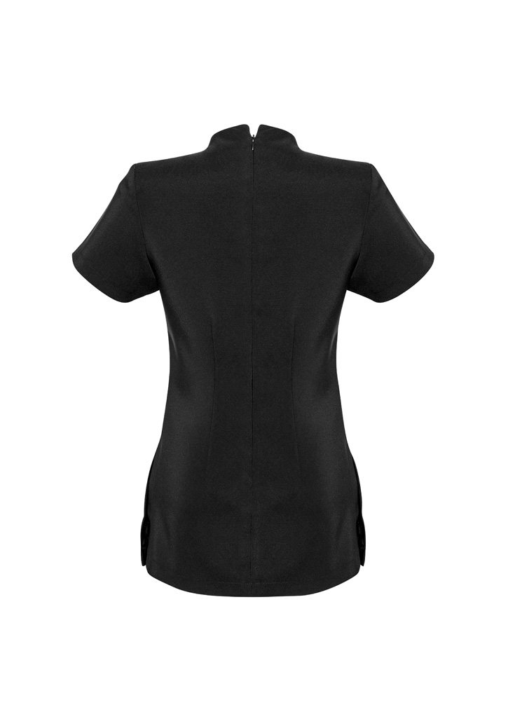 Branded Wrap-Around Tunic Tabard with Logo – Modern Staff Uniform for Hospitality & Wellness thumbnail