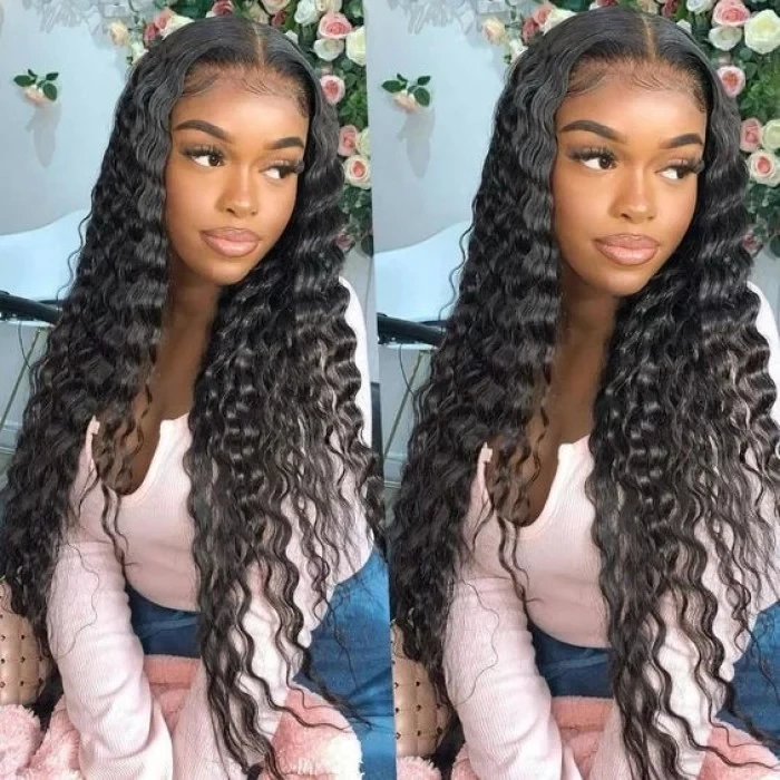 Virgin Brazilian Loose Deep Wave 13x4
