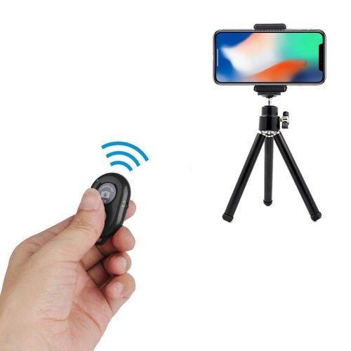 Adjustable Camera Tripod Stand Phone Selfie Holder With Selfie Function