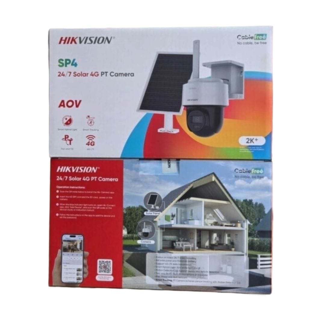 Hik Vision Sp4 - 4G cable free wireless solar camera