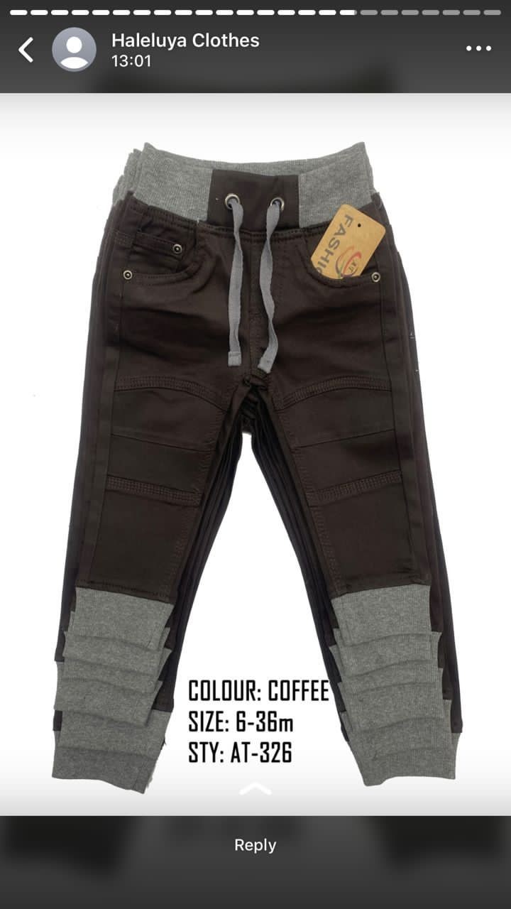 Boys trousers