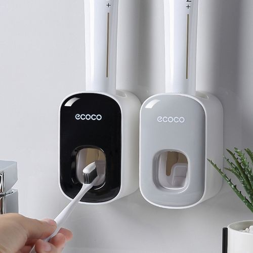 Double Position Automatic Toothpaste Squeezing Device E1922 Black