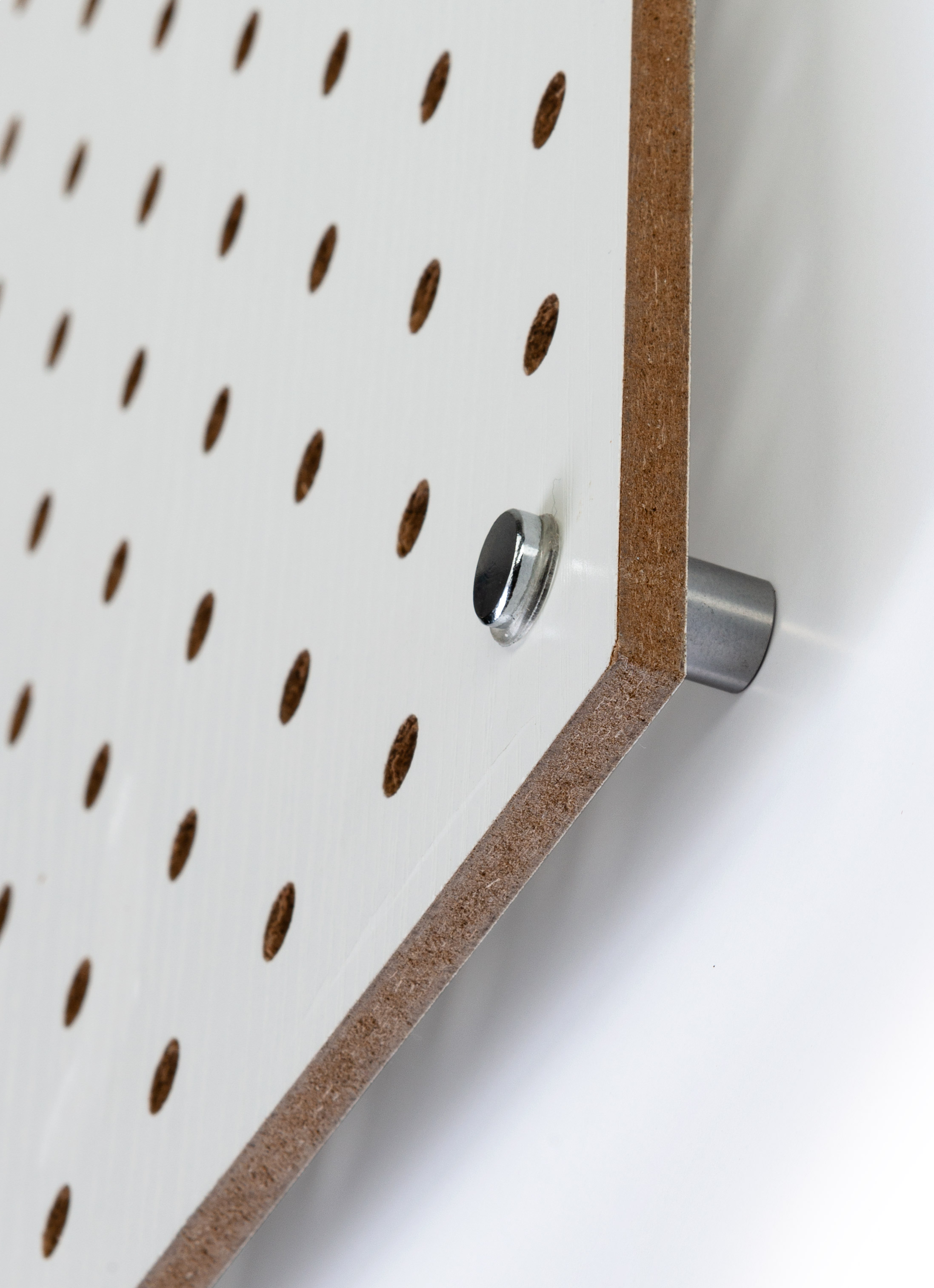 Pegboard - Wall Mounted - White