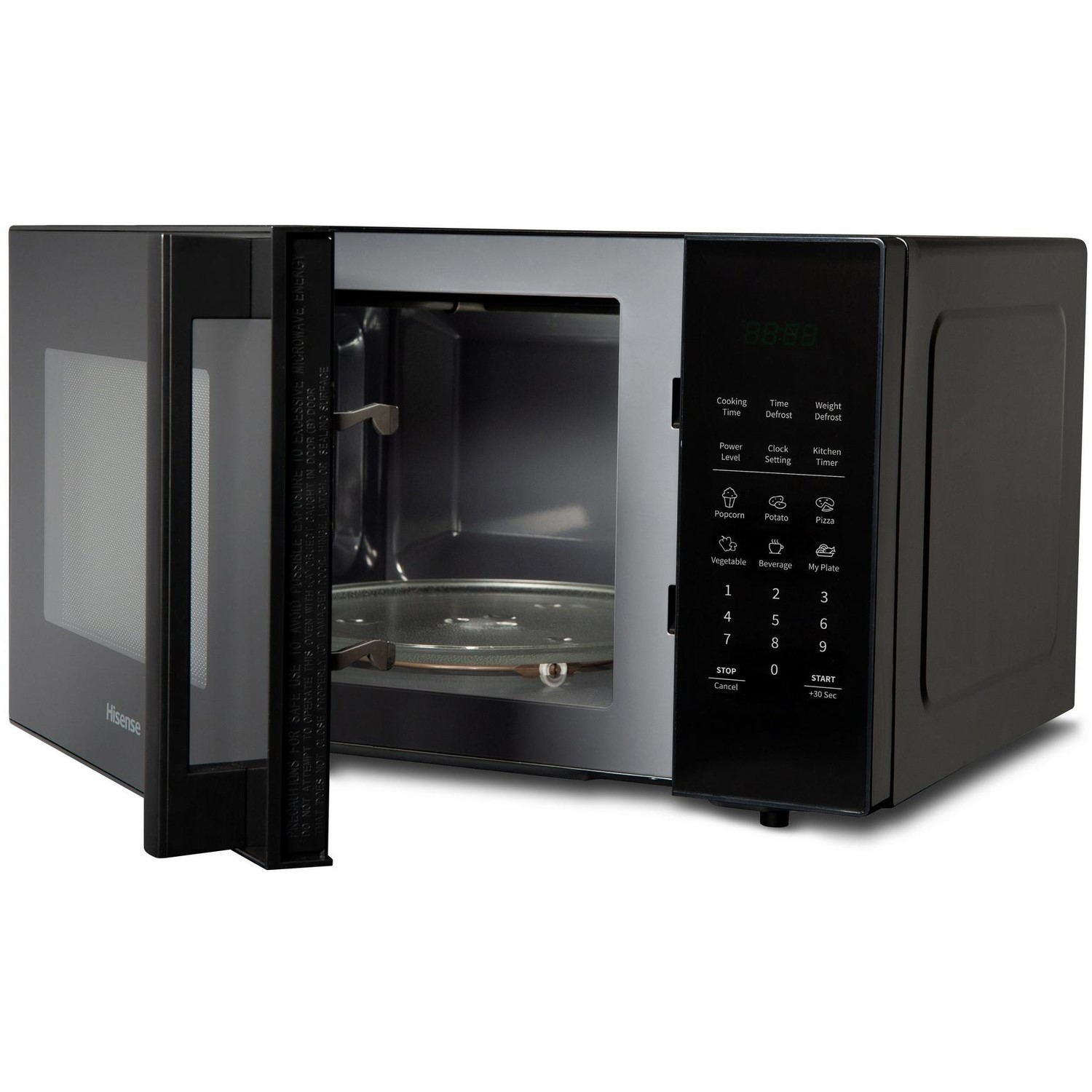 Hisense 25L Microwave Oven with Grill - Black