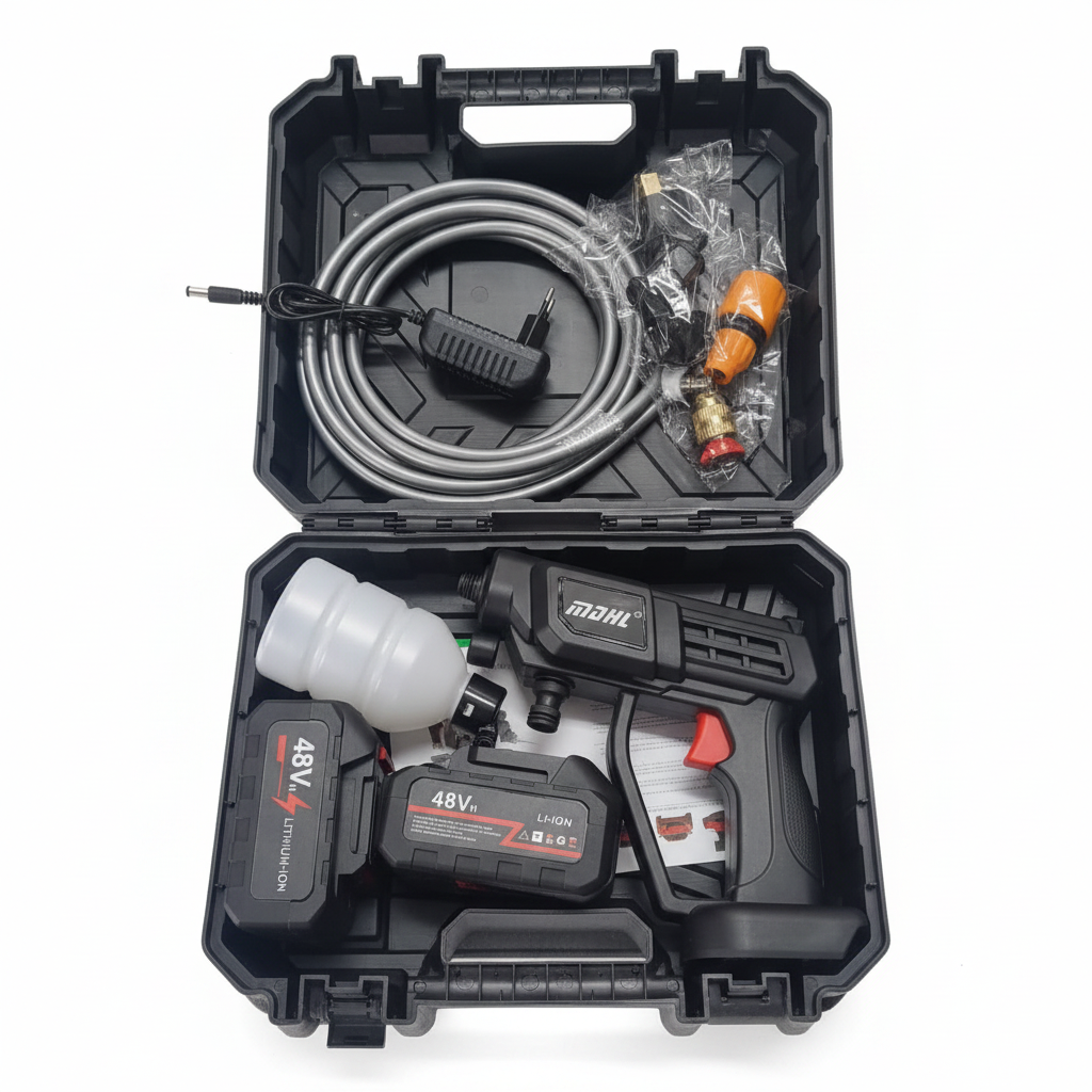 Mahl 48V Cordless Pressure Washer - Complete Kit