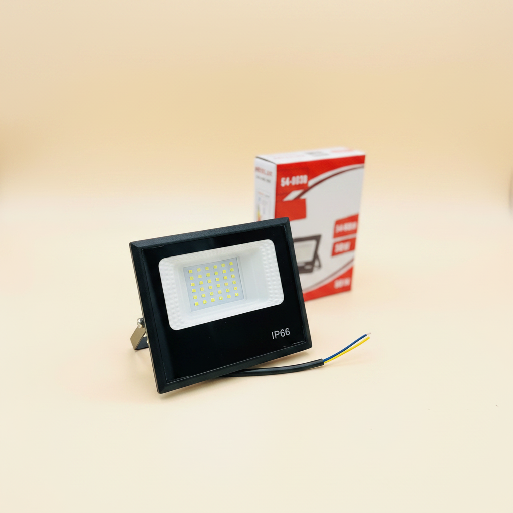 Neelux 30W LED Flood Light IP66 - White Light (Model 54-0030)