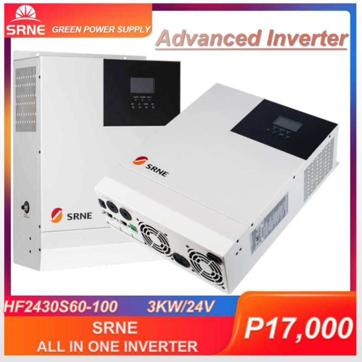 SRNE Solar Inverter 3000W - Hybrid