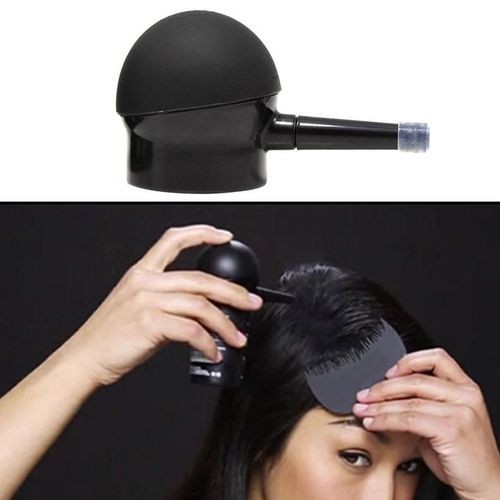 Applicator Pump Black Sprayer For Hair Building Fiber Hair Loss