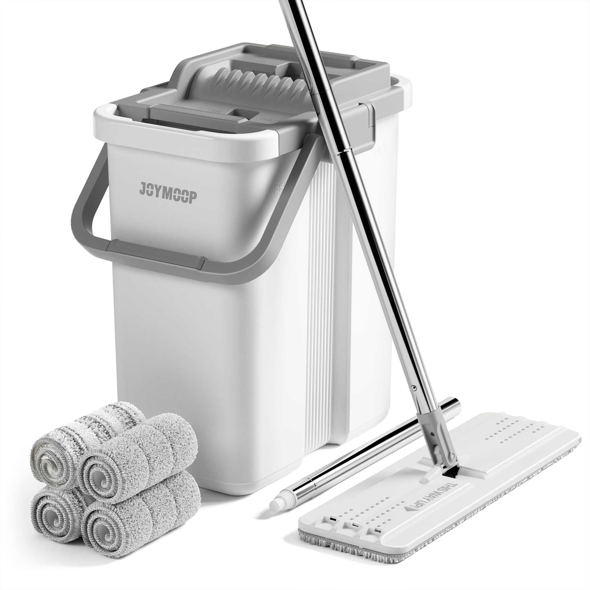 Mop Set - Flat Mop - White