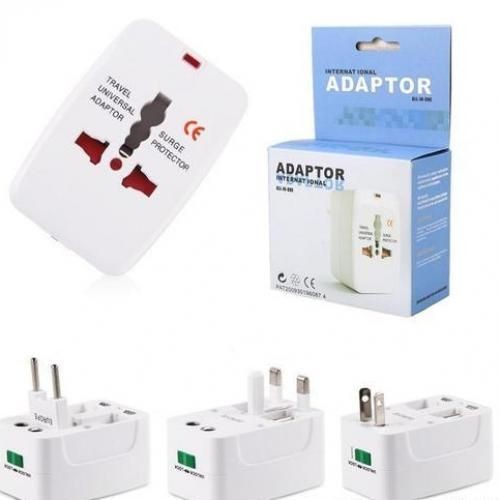 All in one Universal Plug Adapter World Travel