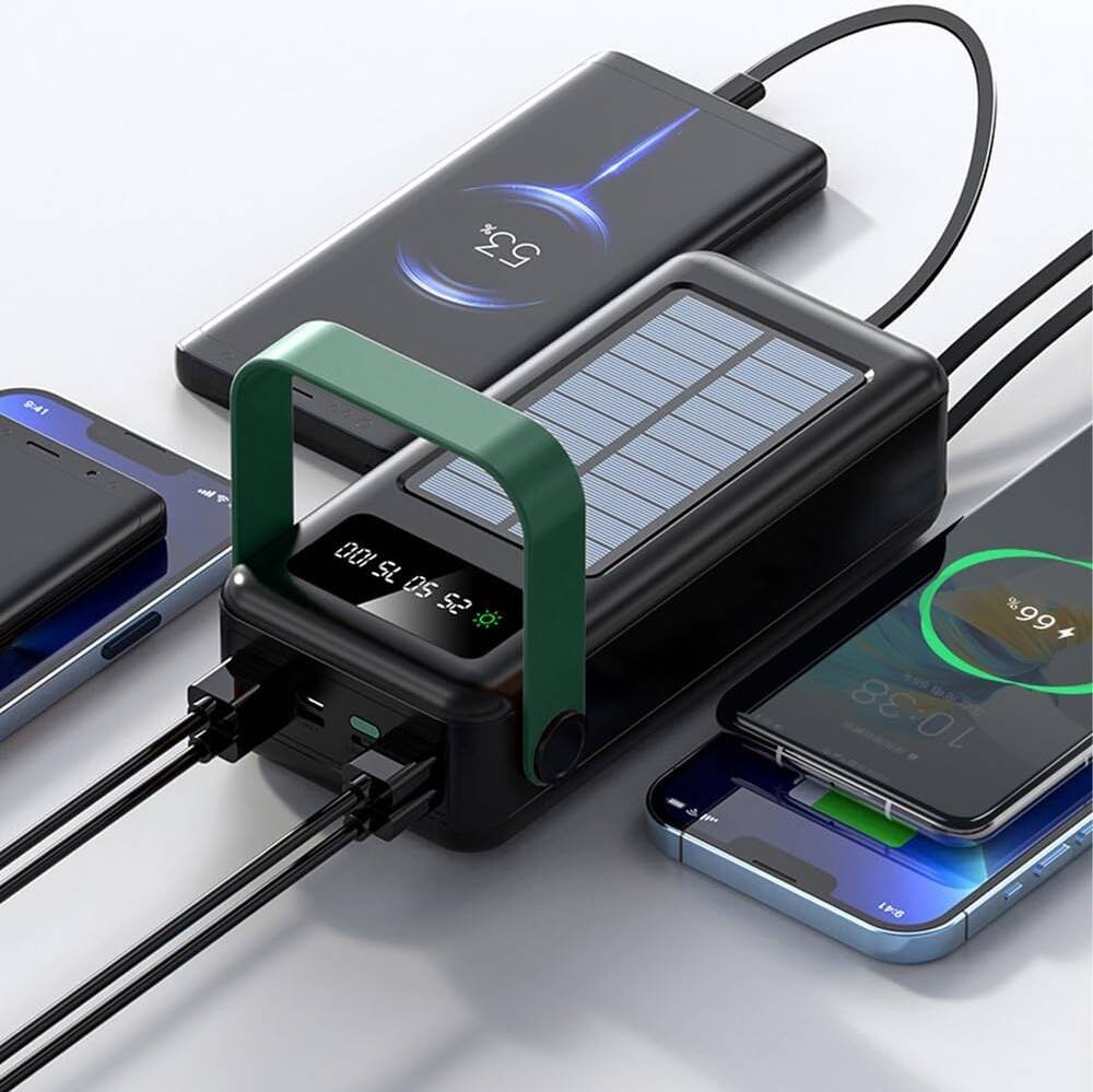 Generic Solar Power Bank 50000mAh - Solar Panel