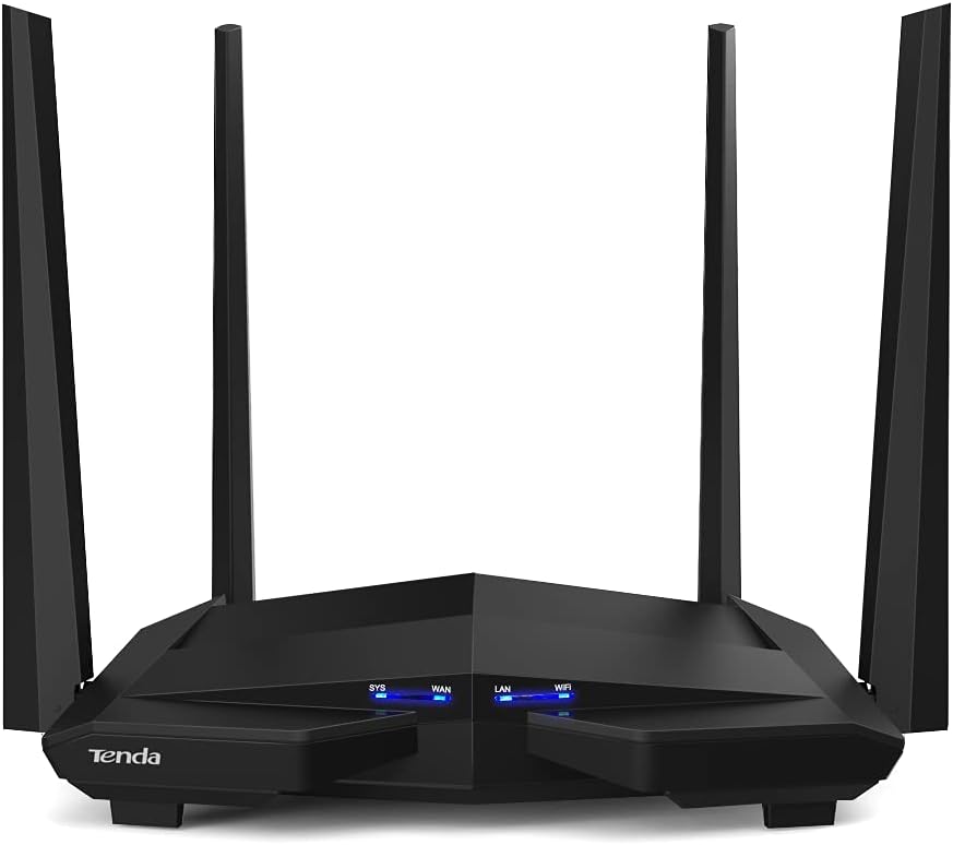 Tenda AC10 AC1200 Wireless Router - Black