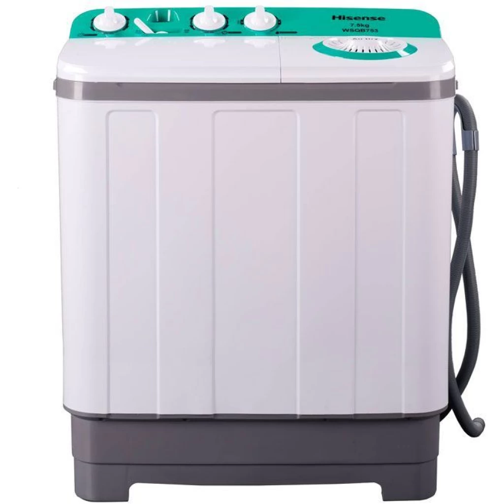 Hisense 10kg Top Load Washing Machine - White