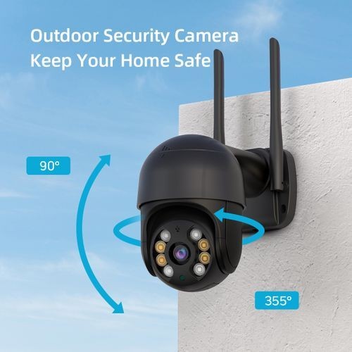 HD 4K PTZ Outdoor Wifi IP CCTV Camera