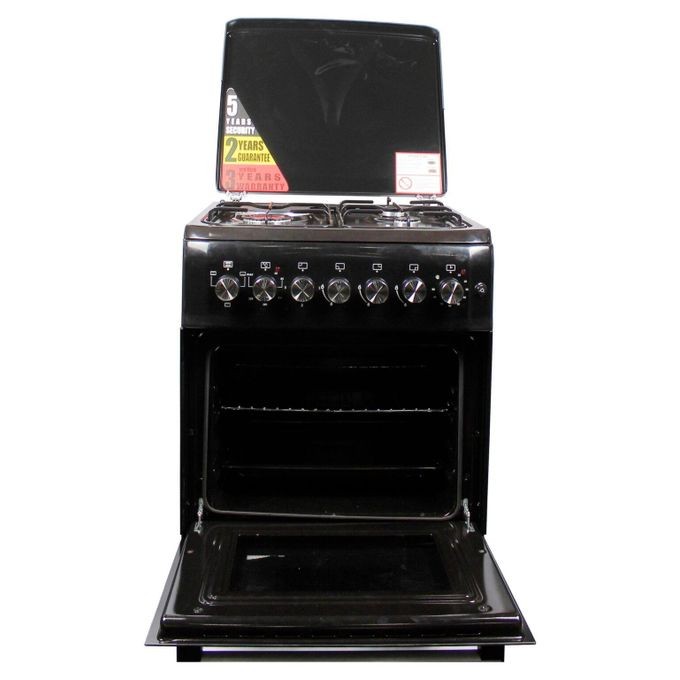 Blueflame S6031EP-BC 60x60cm 3 gas burners and 1 electric plate