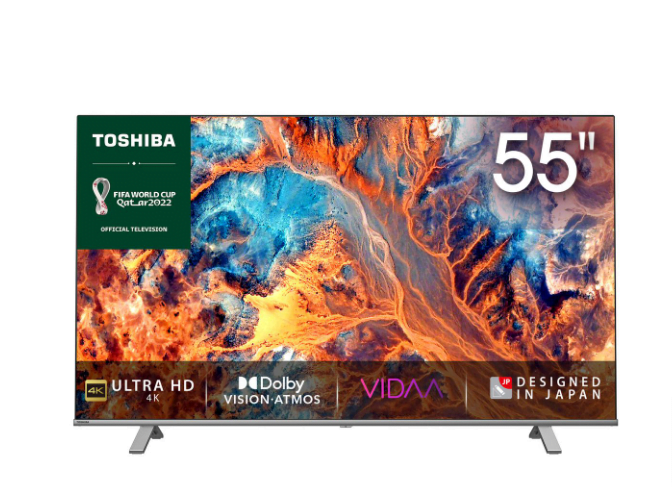 Toshiba 55 inches smart tv