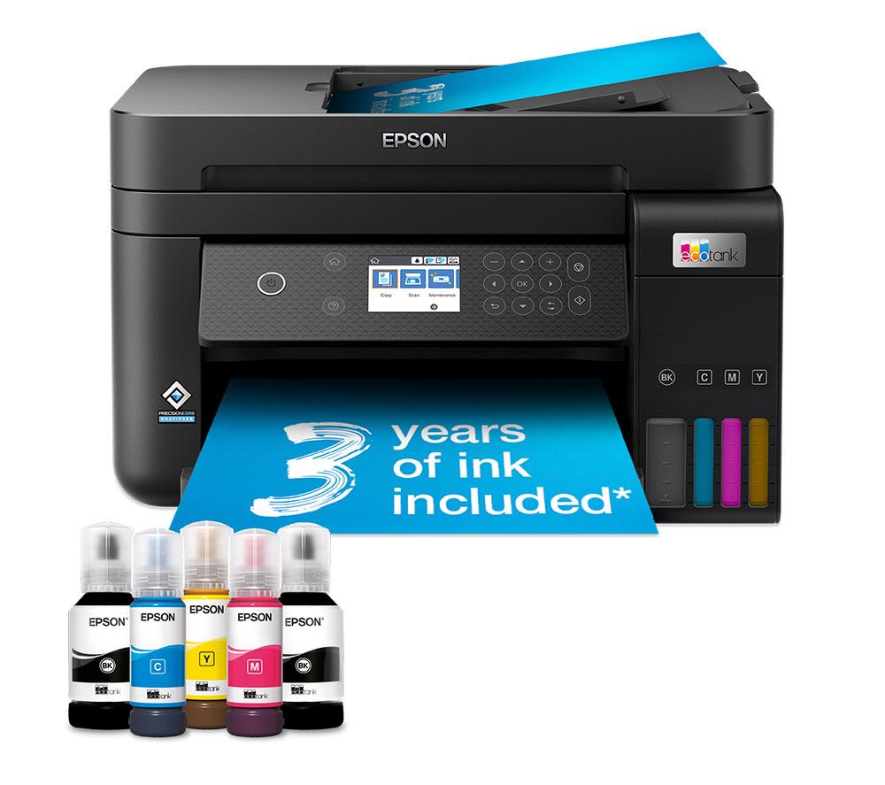 Epson EcoTank ET-3850 All-in-One Printer - Black