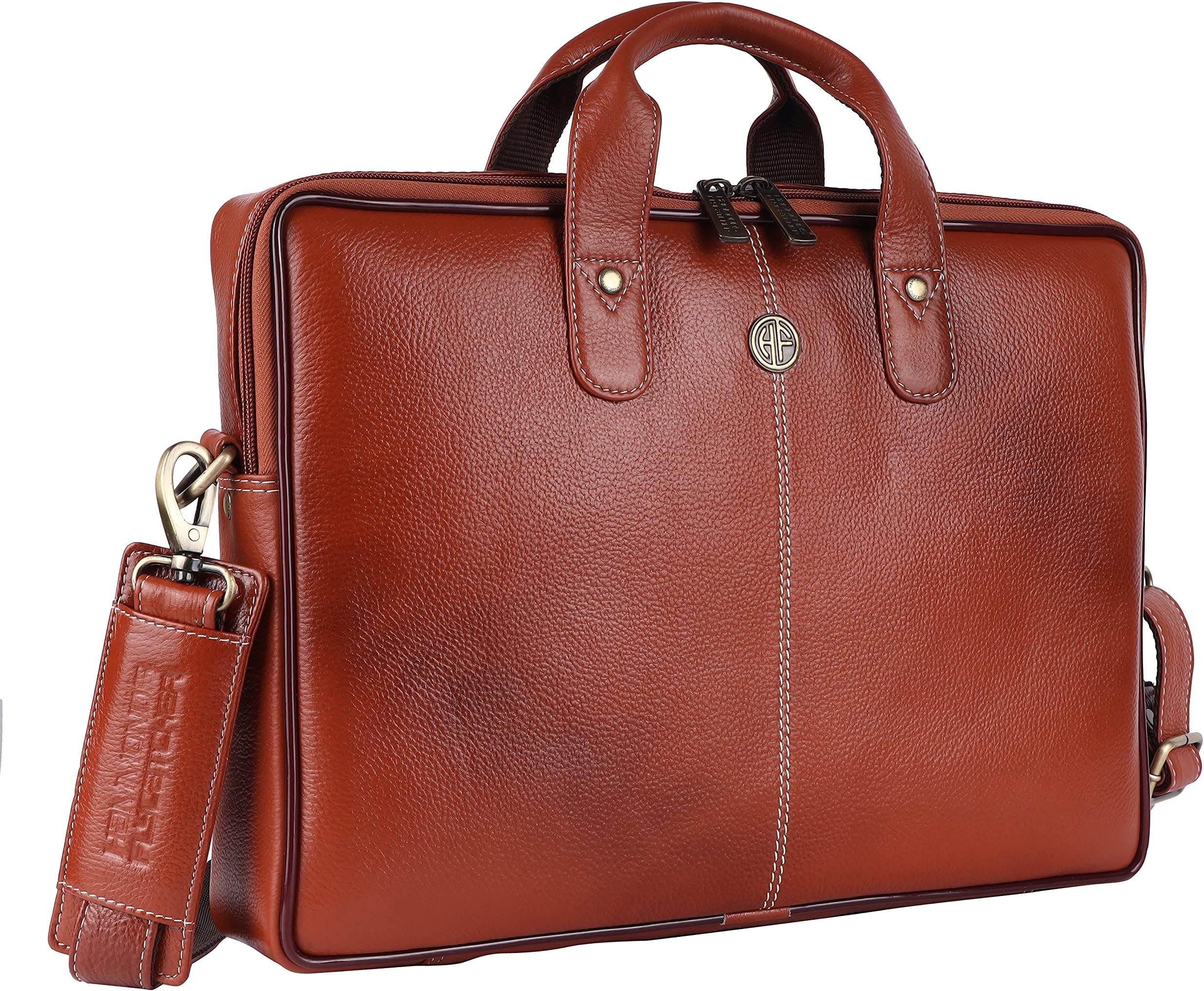 Laptop Bag - Briefcase - Brown