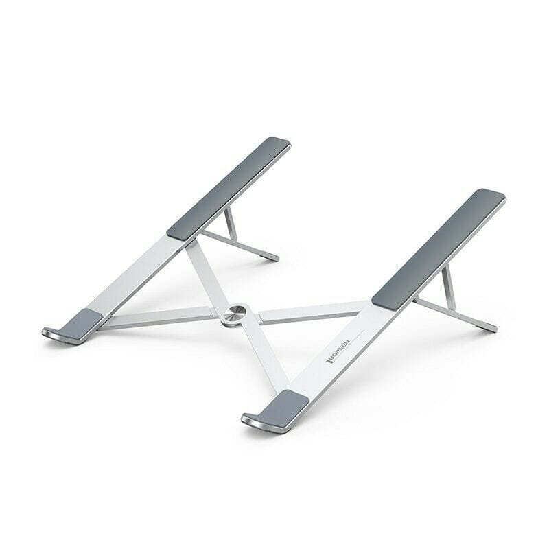 Laptop Stand - Foldable - Silver