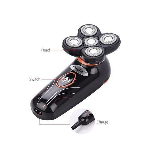 Five Floating Blades Electric S-haver USB Rechargeable Waterproof S-haver