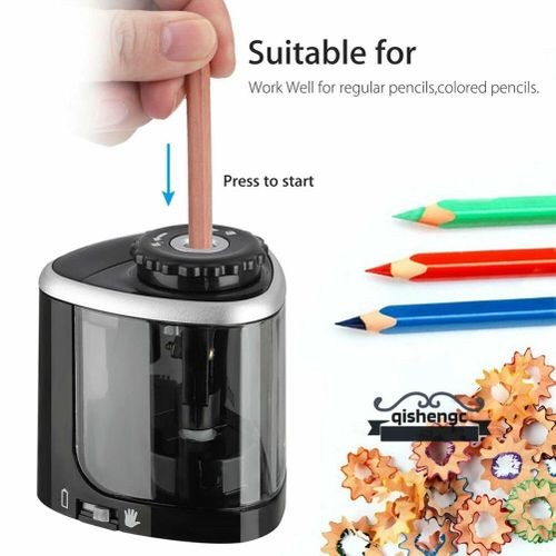 Small Portable Electric Pencil Sharpener Automatic/Manual