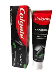 "Colgate Charcoal Clean Black Gel Toothpaste, Bamboo Charcoal & Wintergreen Mint Formula for Plaque Removal and Fresh Mouth Experience - 120g"