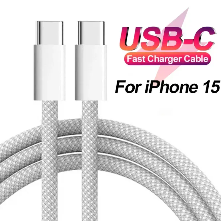 Fast charging Type C to Type C Cable for Rapid Charging (2m)