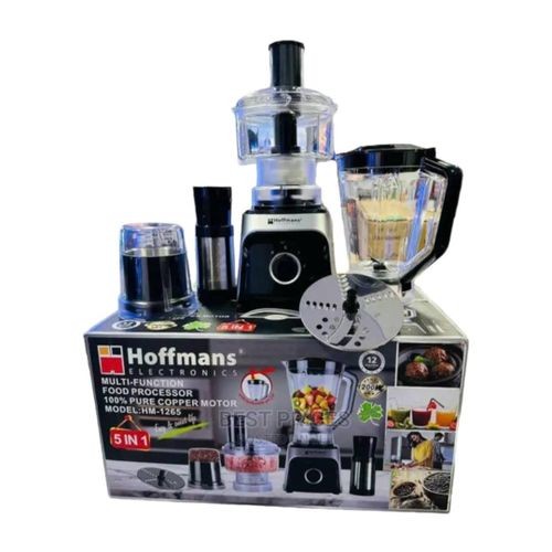 Hoffmans 5 in 1 Multifunction Blender 1.8L - Black