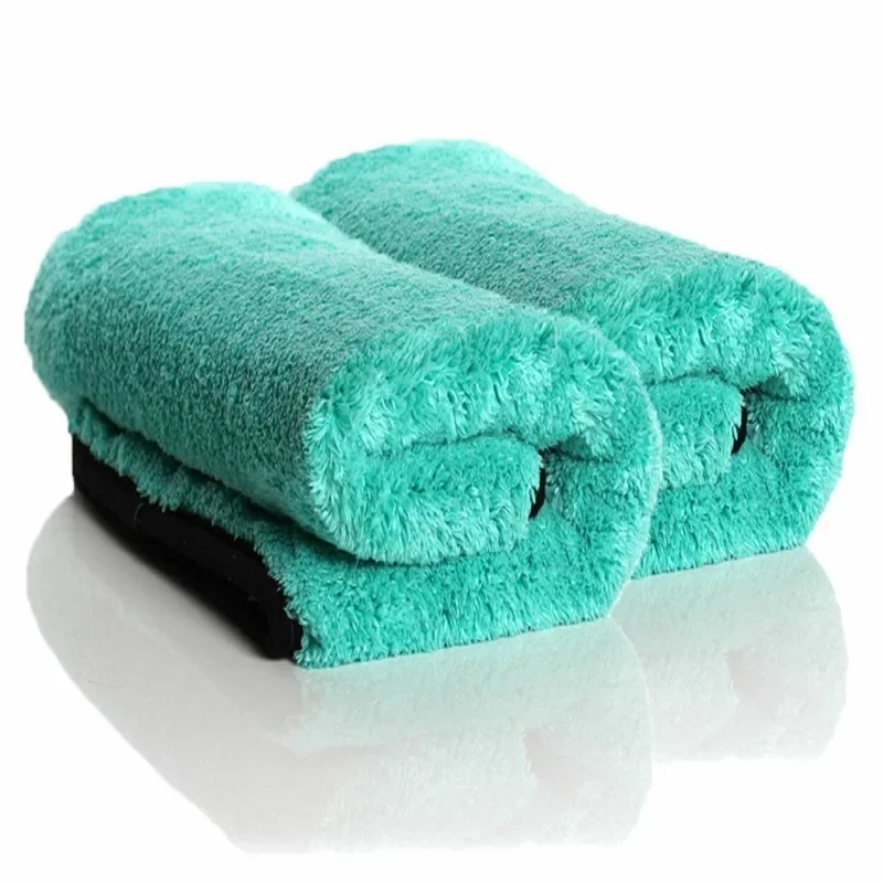 1200GSM Thicken Car Washing Towel Microfiber Double-sided Coral Fleece Cleaning Towels Strong Water Absorption Drying Cloth Rags