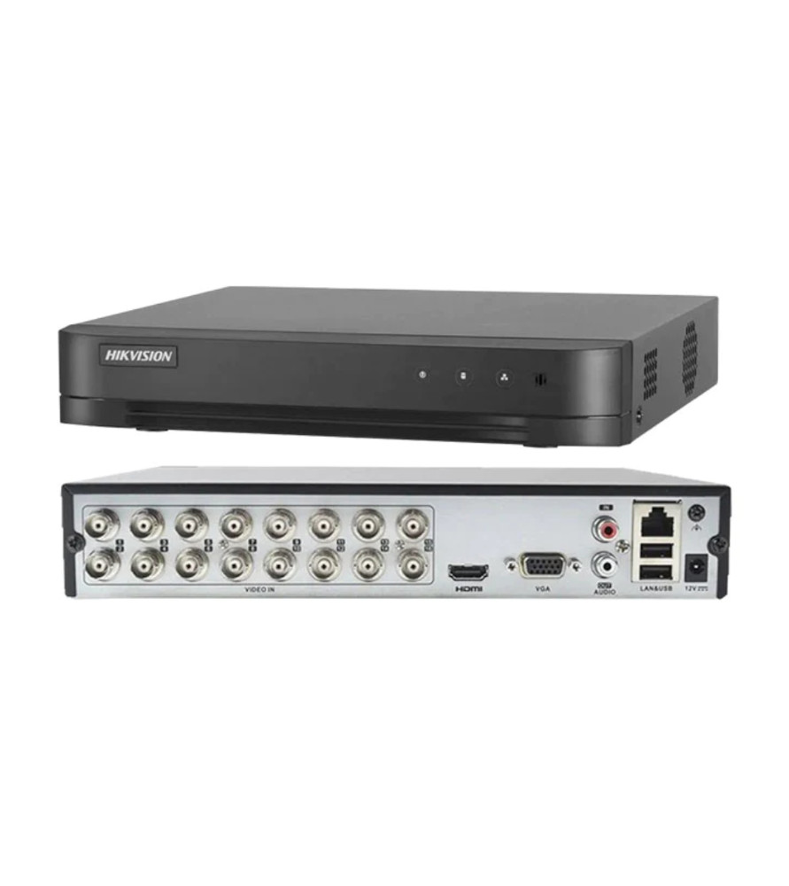 Hikvision 16CH DVR Recorder - Black