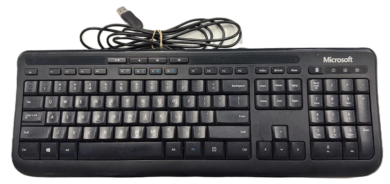 Microsoft Wired Keyboard - Black