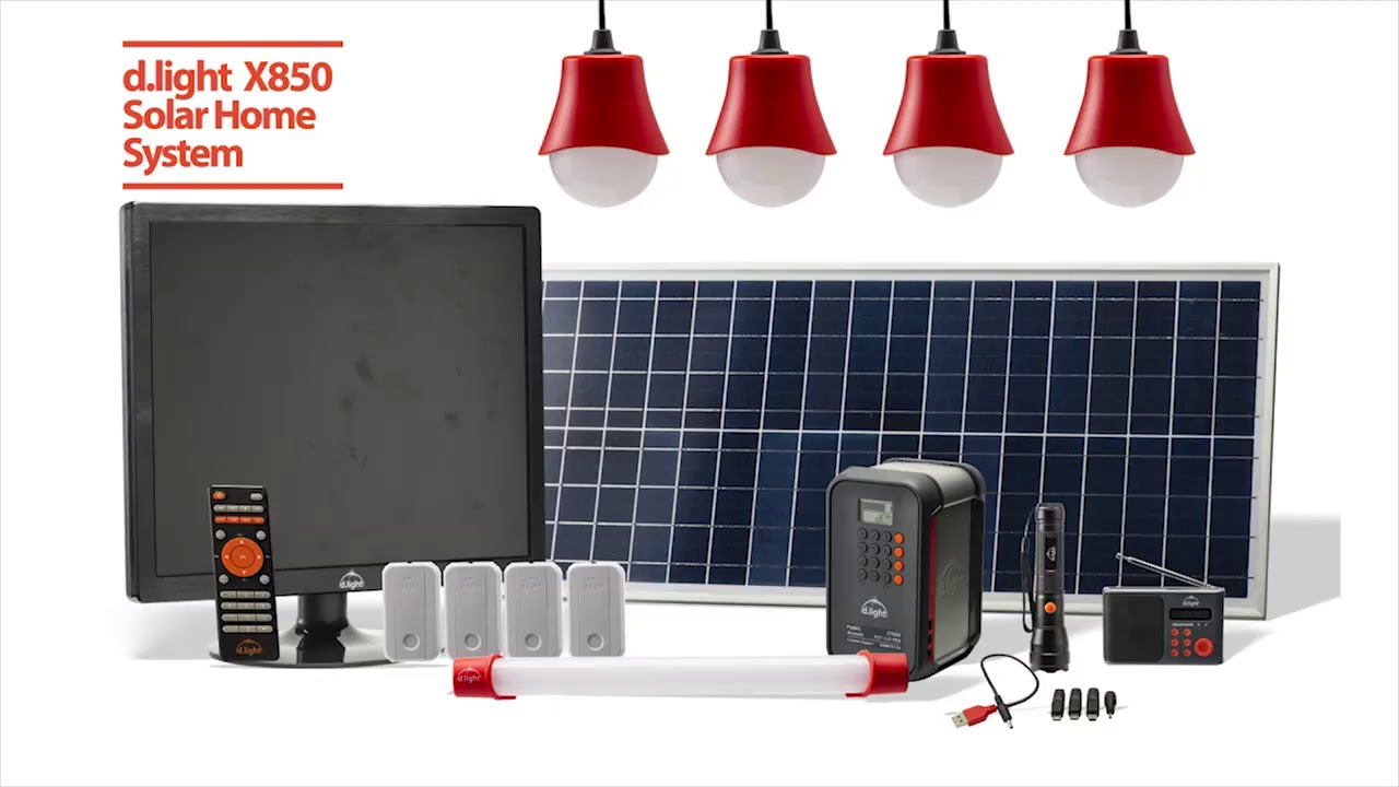 D.Light Solar Home System S200 - Standard Kit