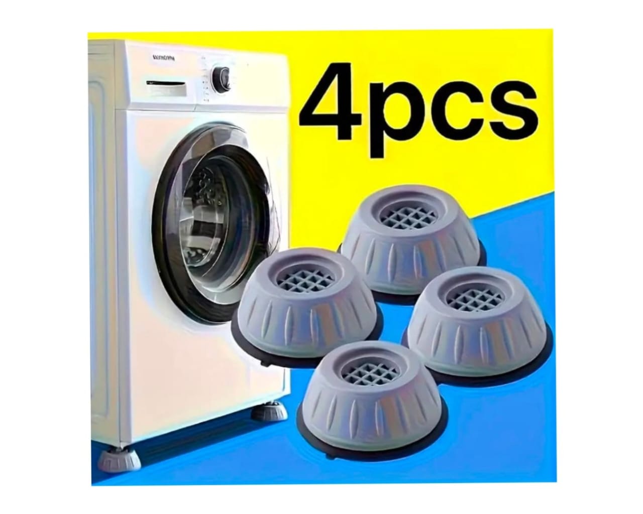 Anti-Vibration Washing Machine Pads - 4 piece
