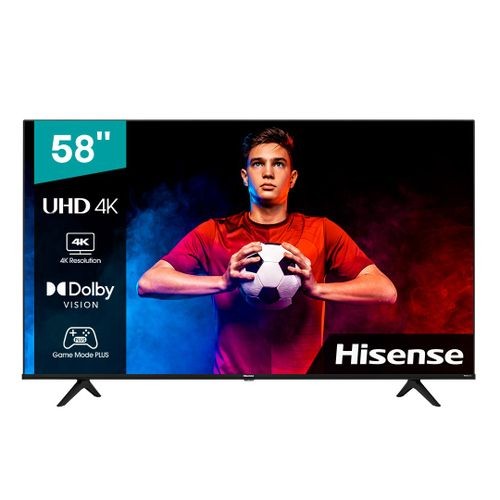 Hisense 58" Inch 4K Utra HD LED VIDA Smart TV 58A6H - Black