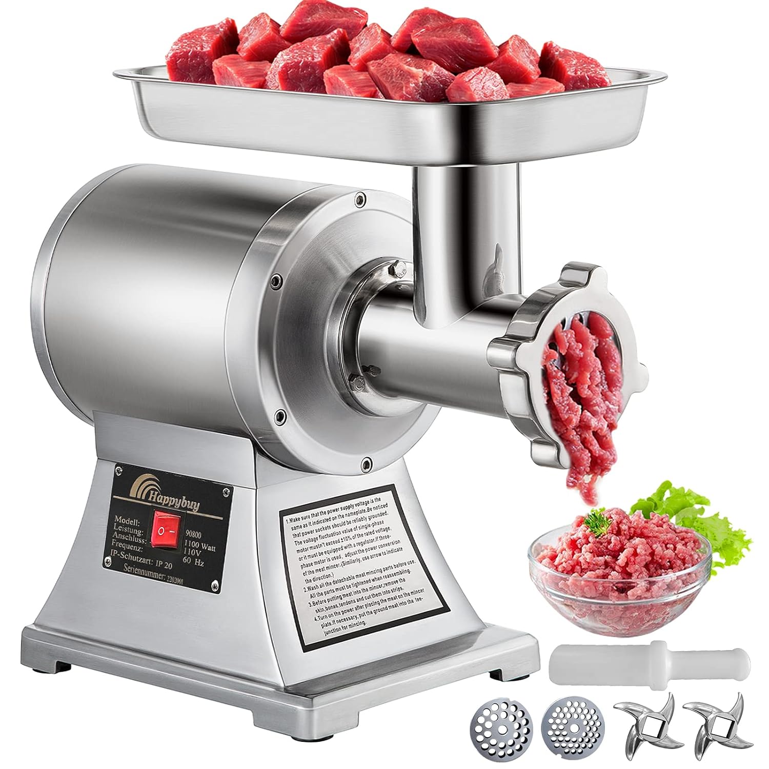 Ramtons Meat Grinder - Black