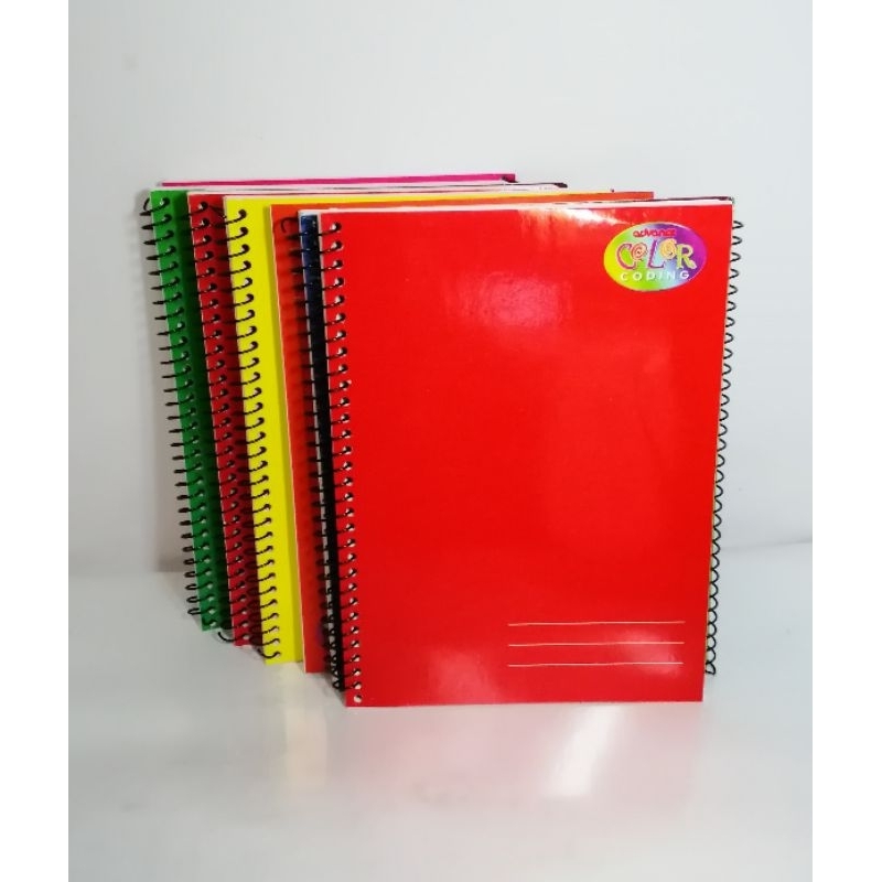 Spiral Notebook - 80 Pages - A5 - Ruled - 10 Pack