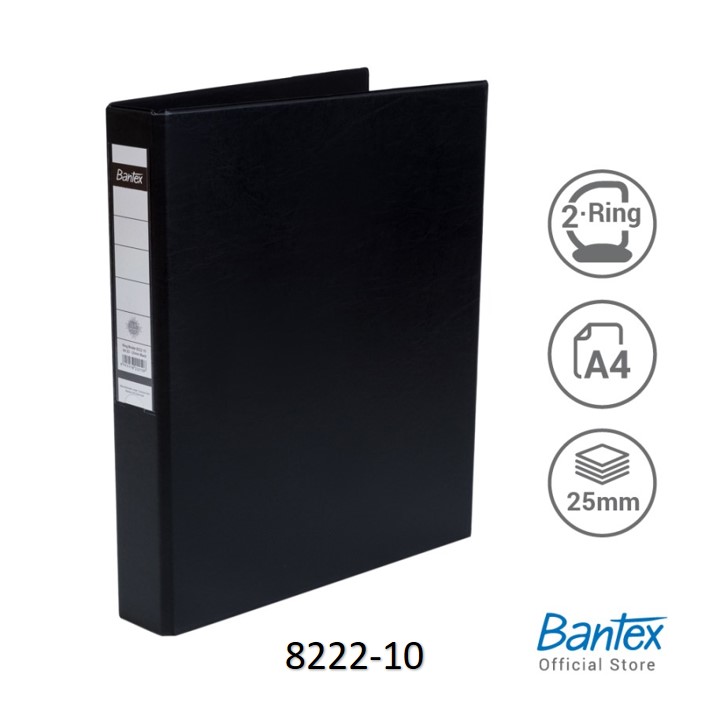 A4 Ring Binder - 25mm - Black