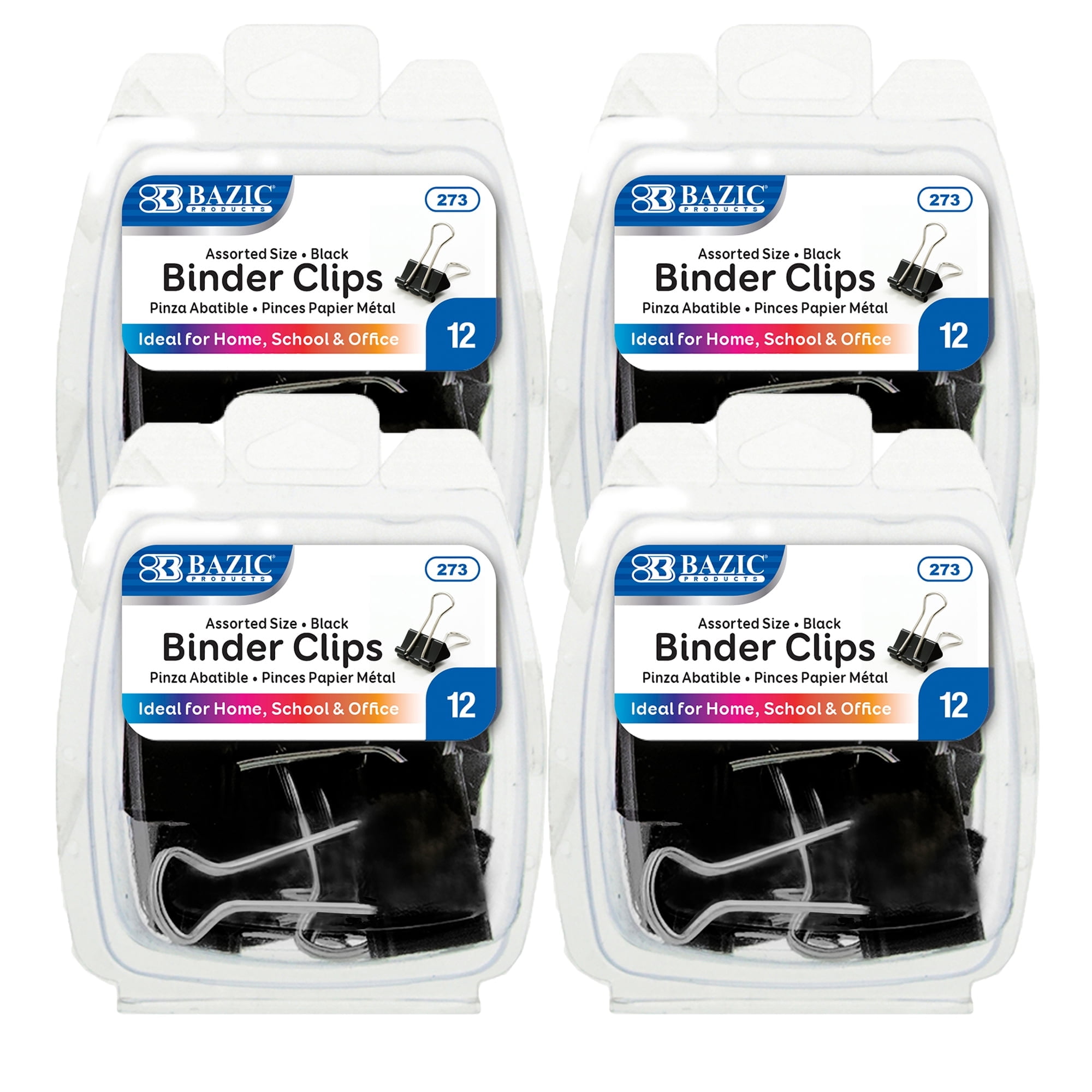 Binder Clips - Small - 12 Pack