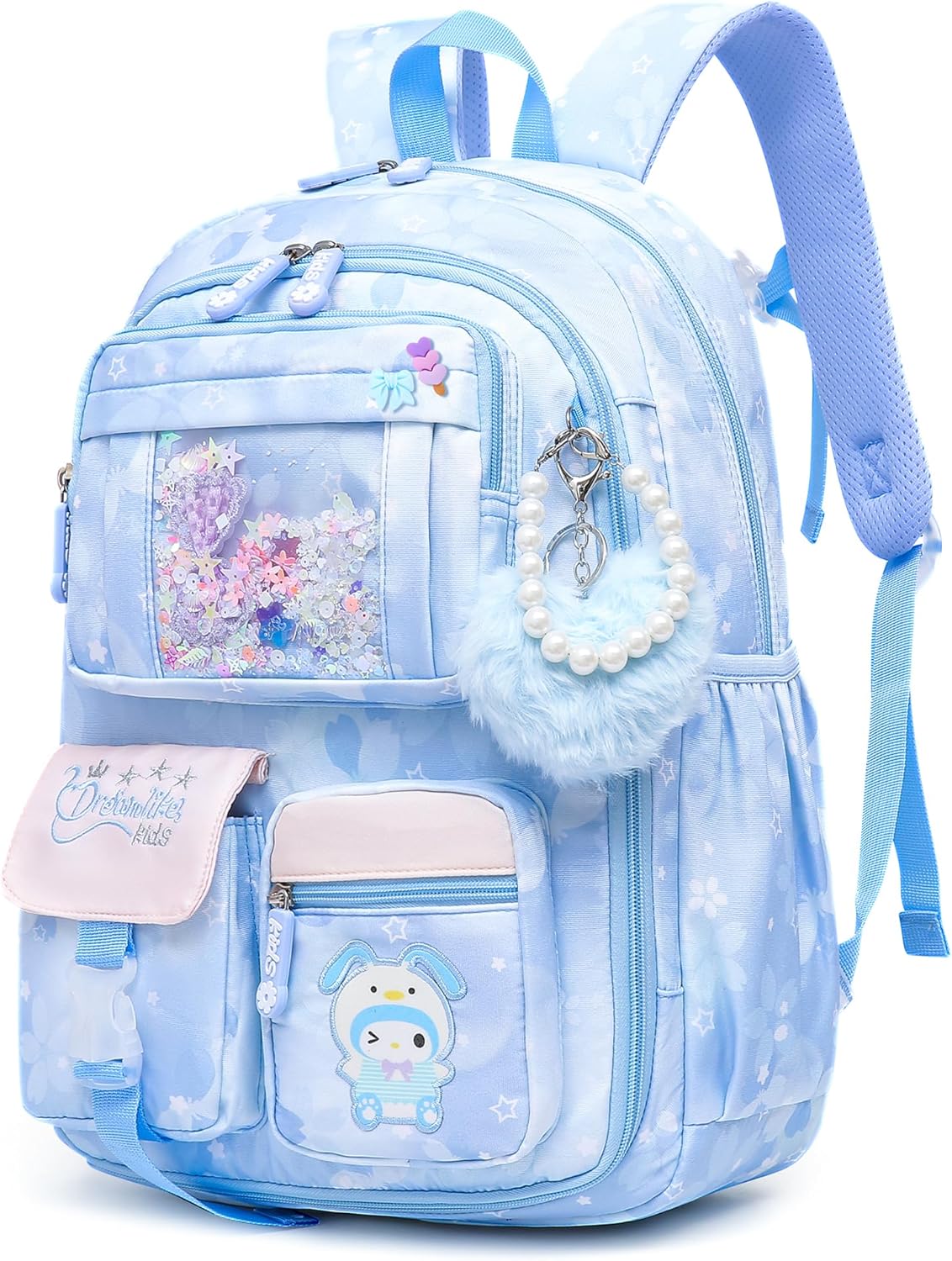 School Bag - Backpack - Blue