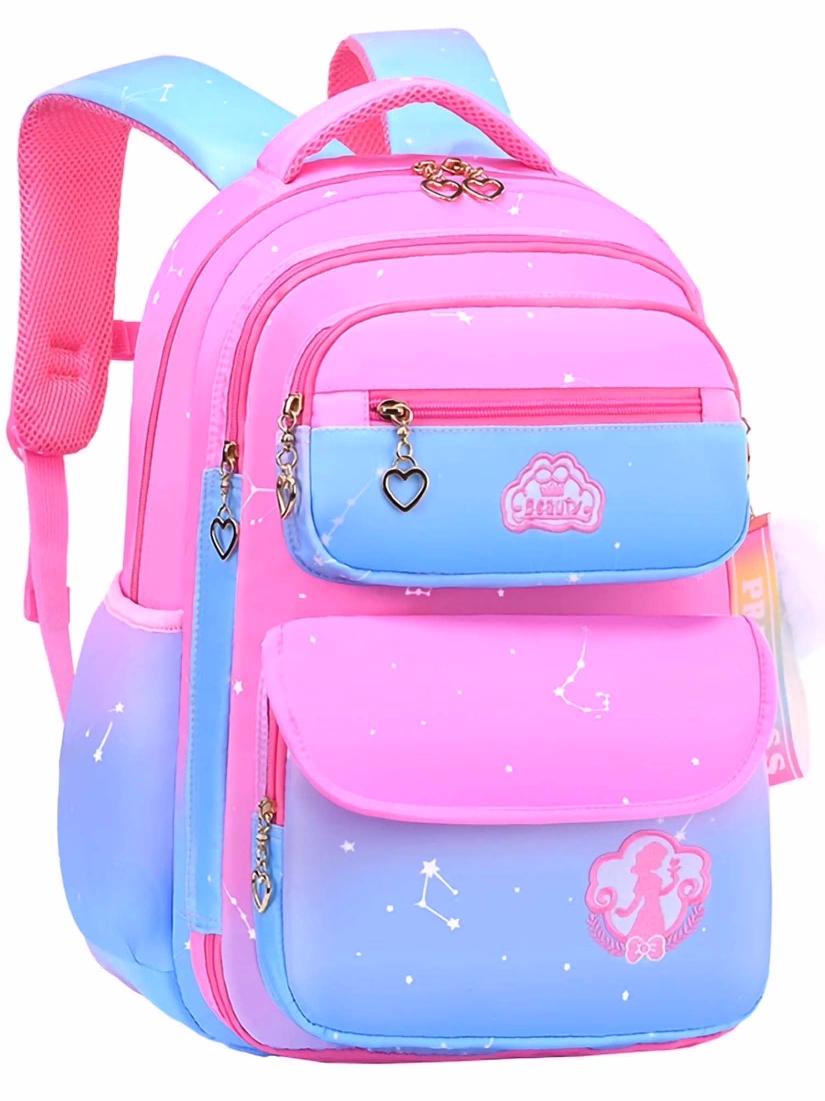 School Bag - Backpack - Pink