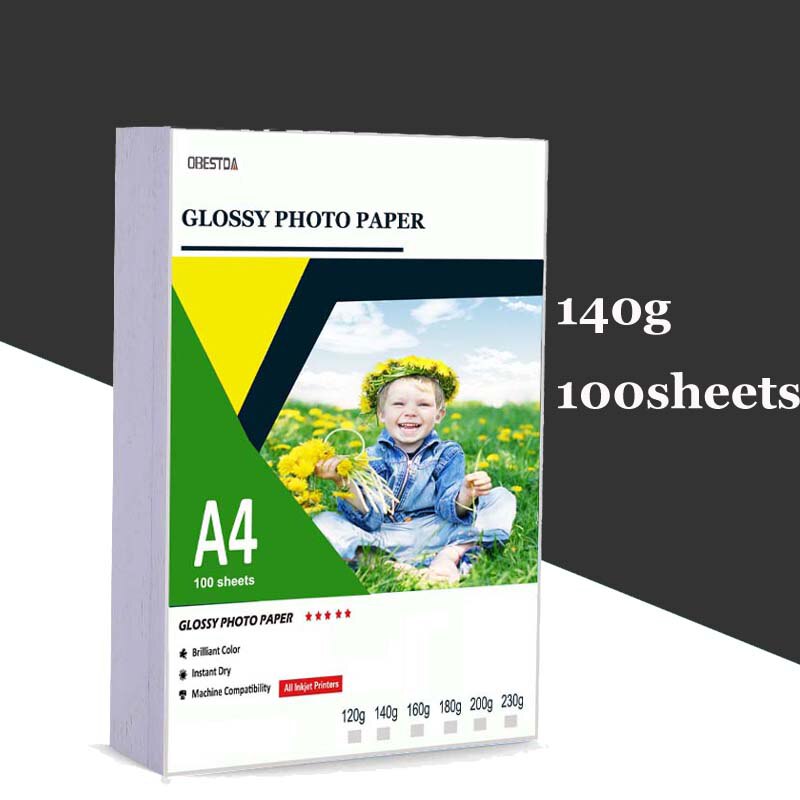Photo Paper - A4 - 100 Sheets - Glossy